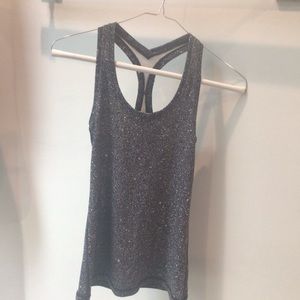 Lululemon Cool Racerback, 4. Black and white speckled pattern